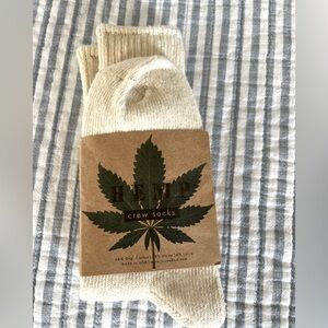Hemp Crew Socks for Women